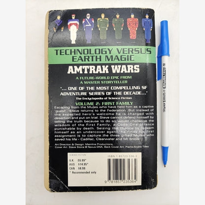 Amtrak Wars: First Family by Patrick Tilley (Paperback, 1998) Science Fiction by Patrick Tilley — photo 6
