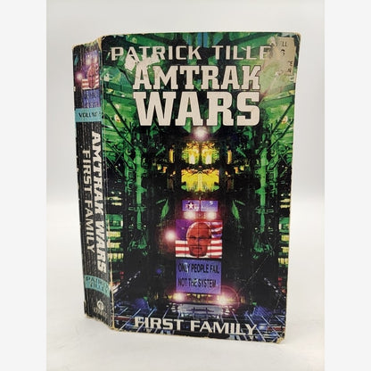 Amtrak Wars: First Family by Patrick Tilley (Paperback, 1998) Science Fiction by Patrick Tilley book cover