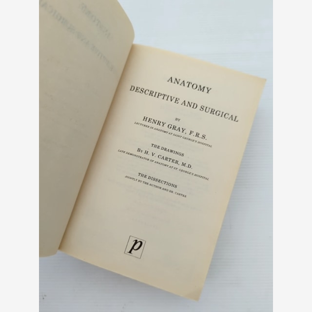 Anatomy Descriptive And Surgical by Henry Gray (Paperback, 2002) Anatomy by Henry Gray — photo 2