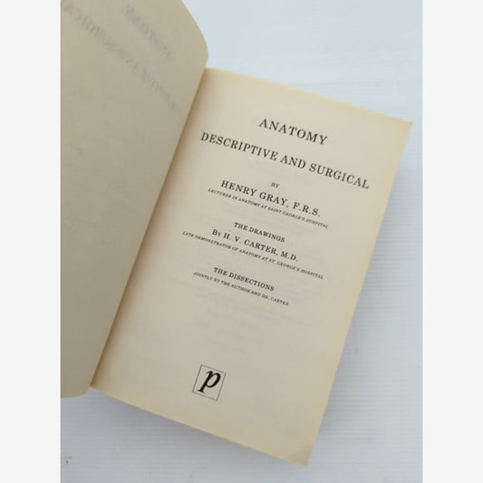 Anatomy Descriptive And Surgical by Henry Gray (Paperback, 2002) Anatomy by Henry Gray — photo 2