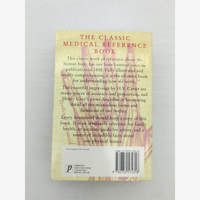 Anatomy Descriptive And Surgical by Henry Gray (Paperback, 2002) Anatomy by Henry Gray — photo 5