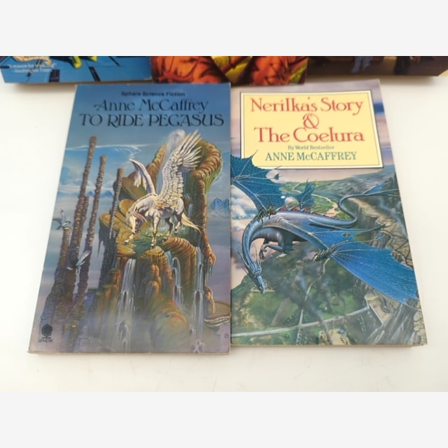 Anne McCaffrey Paperback Bundle 5x Vintage paperback books The Rowan, ACE BAEN by Anne McCaffrey — photo 2