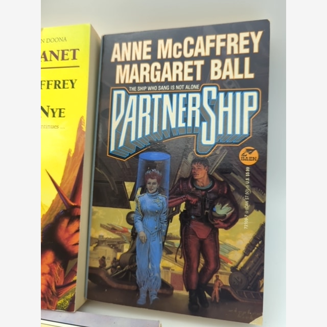 Anne McCaffrey Paperback Bundle 5x Vintage paperback books The Rowan, ACE BAEN by Anne McCaffrey — photo 4