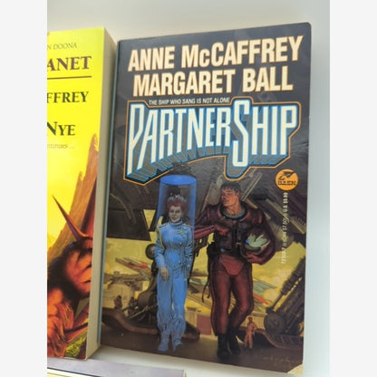 Anne McCaffrey Paperback Bundle 5x Vintage paperback books The Rowan, ACE BAEN by Anne McCaffrey — photo 4
