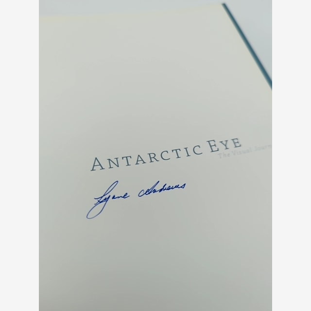 Antarctic Eye by Lynne Andrews (Hardcover, 2007) 1st Ed Signed by Lynne Andrews — photo 3