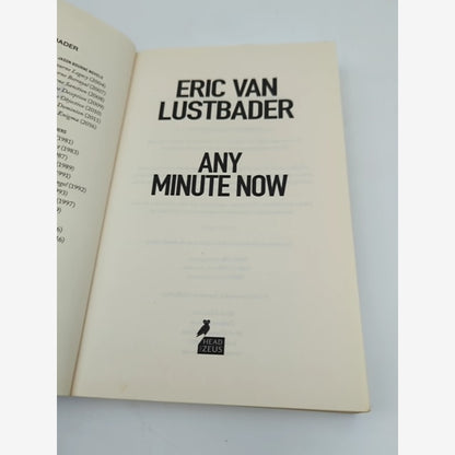 Any Minute Now by Eric Van Lustbader (Paperback) Thriller, Suspense by Eric Van Lustbader — photo 2