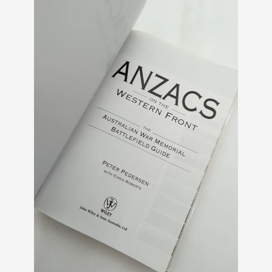 Anzacs On The Western Front: The Australian War Memorial Battlefield Guide, Pete by Peter Pedersen — photo 2