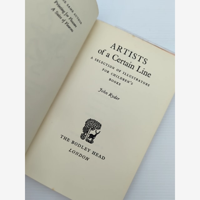 Artists Of Certain Line by John Ryder (Hardcover, 1960) Art & Photography by John Ryder — photo 4