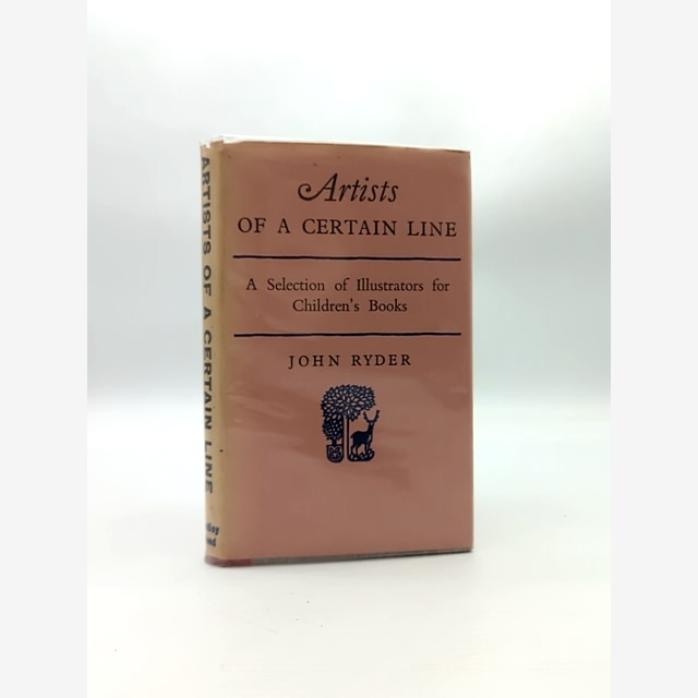 Artists Of Certain Line by John Ryder (Hardcover, 1960) Art & Photography by John Ryder book cover