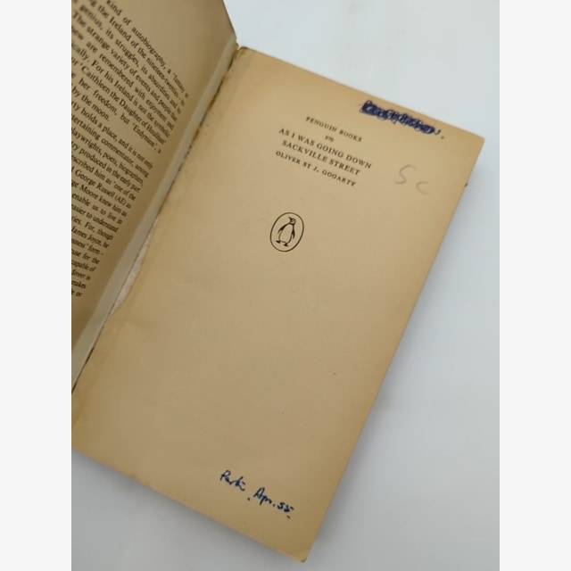 As Was Going Down Sackville Street by Oliver St J Gogarty (Paperback, 1954) by Oliver St J Gogarty — photo 3