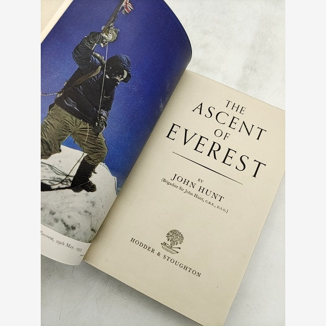 Ascent Of Everest by John Hunt (Cloth, 1953) 1st Edition Exploration & Travel by John Hunt — photo 2