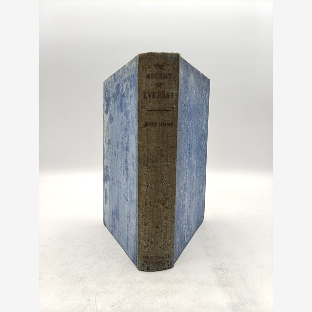 Ascent Of Everest by John Hunt (Cloth, 1953) 1st Edition Exploration & Travel by John Hunt book cover