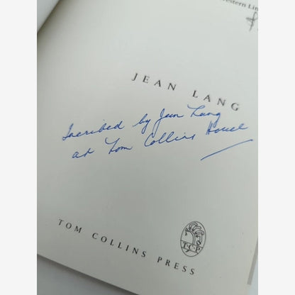 At The Toss Of A Coin by Jean Lang (Paperback, 1987) 1st Ed Signed WA Author by Jean Lang — photo 3