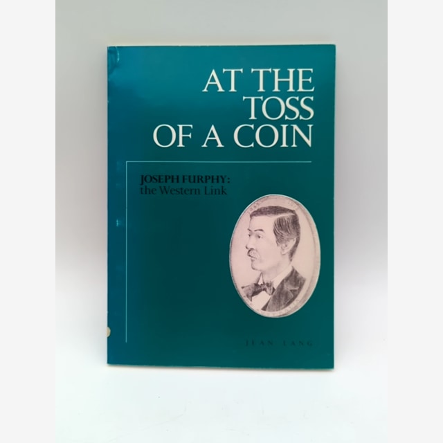 At The Toss Of A Coin by Jean Lang (Paperback, 1987) 1st Ed Signed WA Author by Jean Lang book cover