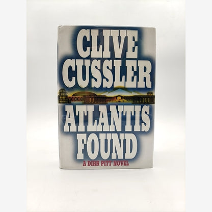 Atlantis Found: Dirk Pitt Adventure (dirk Pitt Adventures) Clive Cussler Signed by Clive Cussler book cover