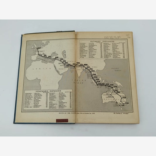 Australia and Back by Sir Alan Cobham (Hardcover) 1st Edition Aviation Book by Sir Alan Cobham — photo 2