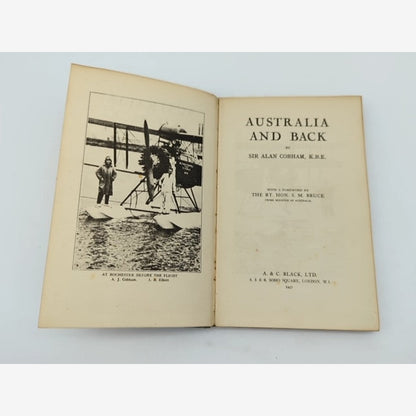 Australia and Back by Sir Alan Cobham (Hardcover) 1st Edition Aviation Book by Sir Alan Cobham — photo 3