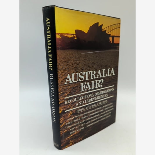Australia fair?: Recollections, observations, and irreverence by Russell Braddon by Russell Braddon book cover