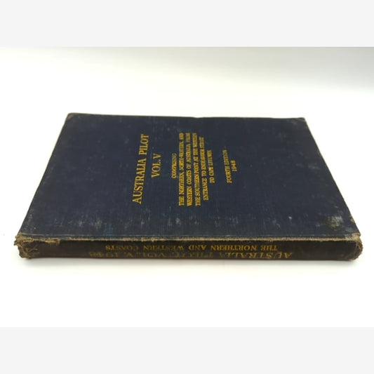 Australia Pilot Vol. V by Hydrographic Department Admiralty (Hardcover) Aviation by Admiralty Hydrographic Department — photo 2