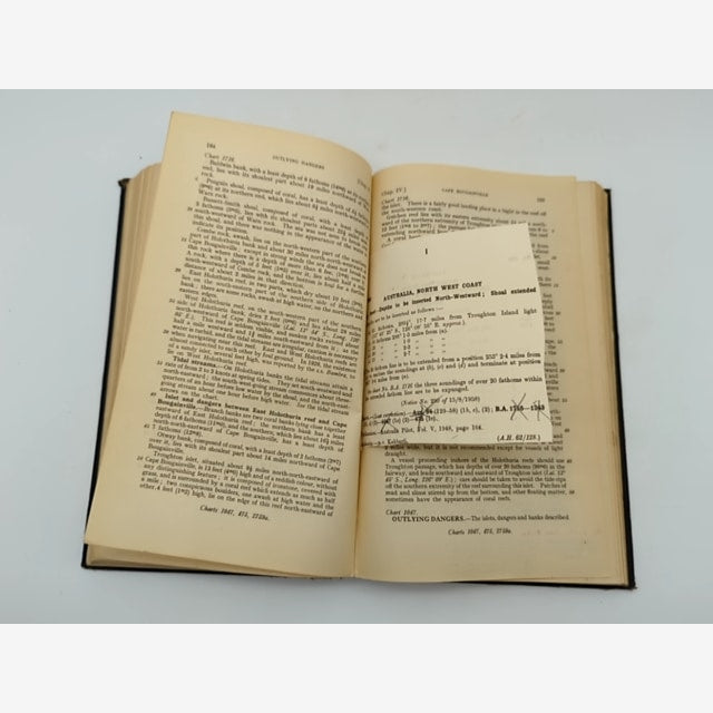 Australia Pilot Vol. V by Hydrographic Department Admiralty (Hardcover) Aviation by Admiralty Hydrographic Department — photo 4