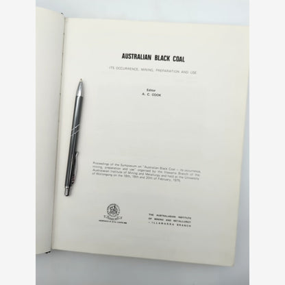 Australian Black Coal: its occurrence, mining, preparation and use by AC Cook by Ac Cook — photo 4
