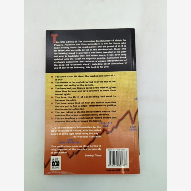 Australian Stockmarket Guide For Players Planners & Procrastinators Ron Bennett by Ron J. Bennetts — photo 5