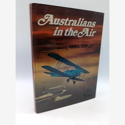 Australians in the Air by Gregory R Copley (Hardcover, 1976) 1st Ed, Aviation by Gregory R Copley book cover