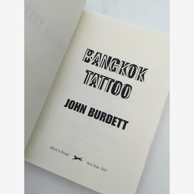 Bangkok Tattoo by John Burdett (Hardcover, 2005) 1st Edition Mystery by John Burdett — photo 2