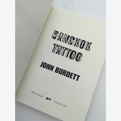 Bangkok Tattoo by John Burdett (Hardcover, 2005) 1st Edition Mystery by John Burdett — photo 2