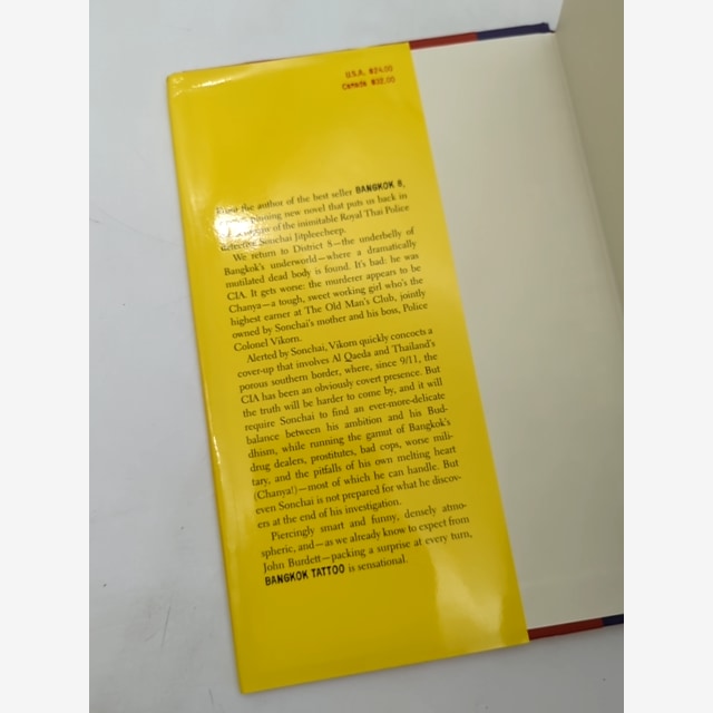 Bangkok Tattoo by John Burdett (Hardcover, 2005) 1st Edition Mystery by John Burdett — photo 3