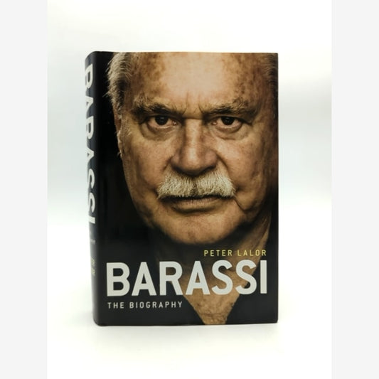 Barassi: The Biography by Peter Lalor, Australian History by Peter Lalor book cover