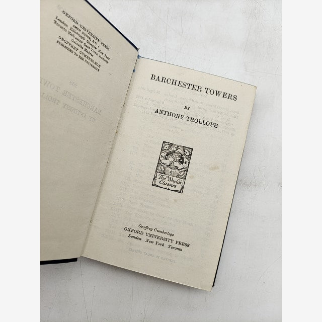 Barchester Towers by Anthony Trollope (Hardcover, 1947) Literature & Fiction by Anthony Trollope — photo 3