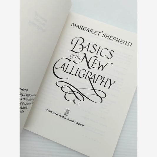 Basics Of The New Calligraphy by Margaret Shepherd (Paperback, 1988) Calligraphy by Margaret Shepherd — photo 2