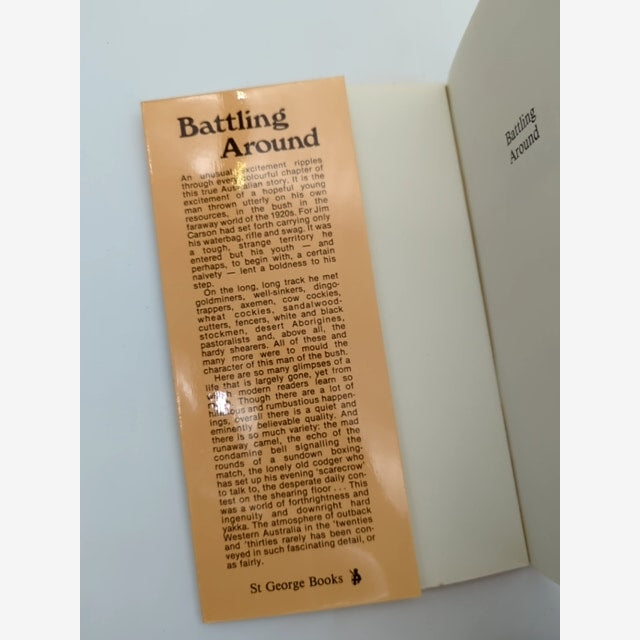Battling Around by Jim Carson (Paperback, 1985) 1st Edition by Jim Carson — photo 3