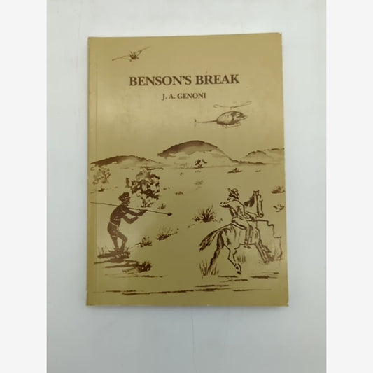 Benson's Break by J A Genoni (Paperback, 1986) Albany Western Australia by J A Genoni book cover
