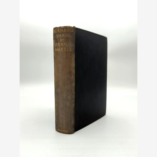 Bernard Shaw by Frank Harris (Hardcover, 1931) by Frank Harris book cover