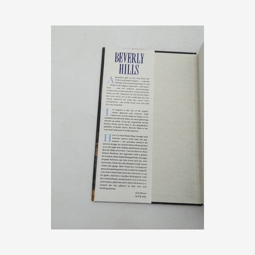 Beverly Hills by Pat Booth (Hardcover, 1989) 1st Edition Women's Fiction — photo 7