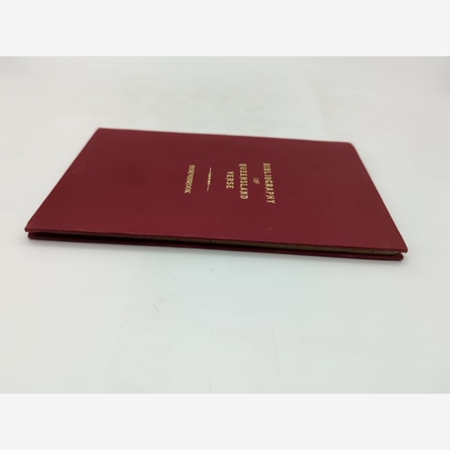 Bibliography of Queensland Verse by J H Hornibrook (Hardcover, 1953) Poetry by J H Hornibrook — photo 4