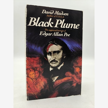 Black Plume: Suppressed Memoirs of Edgar Allan Poe by David Madsen, 1991 by David Madsen book cover