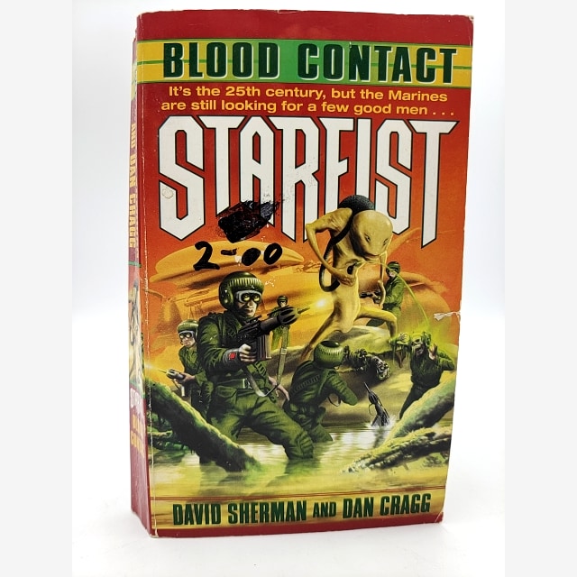 Blood Contact (starfist, Book 4) by "Dan Cragg David Sherman", Science Fiction by David Sherman, Dan Cragg book cover