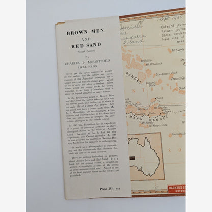 Brown Men Red Sand Charles P. Mountford Australian Aboriginal History, 1953 by Charles Pearcy Mountford — photo 8