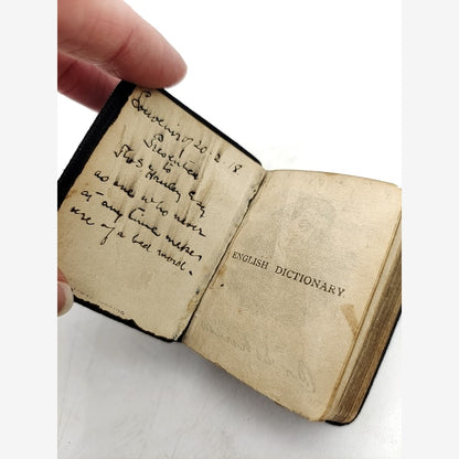 Bryce's Thumb English Dictionary by David Bryce (Leather, 1894) Reference by David Bryce — photo 2