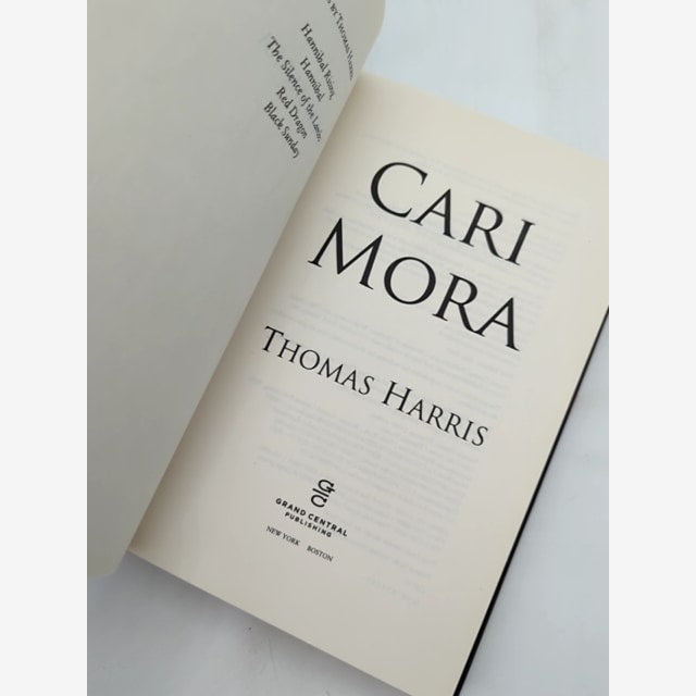 Cari Mora Novel by Thomas Harris (Hardcover, 2019) 1st Edition Signed by Thomas Harris — photo 4