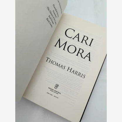 Cari Mora Novel by Thomas Harris (Hardcover, 2019) 1st Edition Signed by Thomas Harris — photo 4