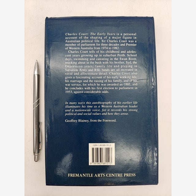 Charles Court, The Early Years: An Autobiography by Charles Walter Michael Court by Charles Court — photo 4