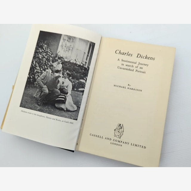 Charles Dickens Sentimental Journey by Michael Harrison (Hardcover, 1953) by Michael Harrison — photo 3
