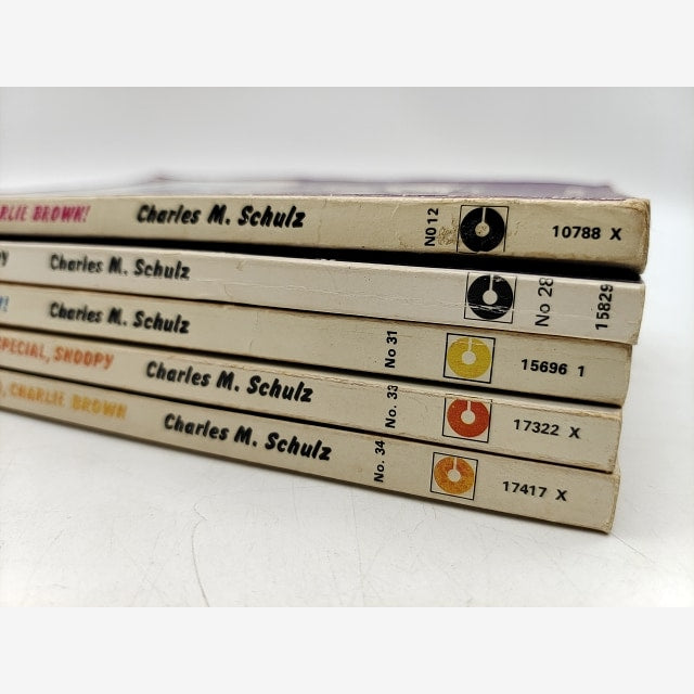 Charles M Schulz Paperback Bundle 5x Charlie Brown Snoopy Vintage Paperbacks by Charles M Schulz — photo 2