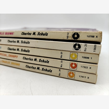 Charles M Schulz Paperback Bundle 5x Charlie Brown Snoopy Vintage Paperbacks by Charles M Schulz — photo 2
