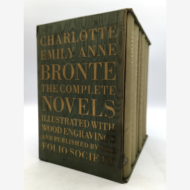 Charlotte Emily Anne Bronte: The Complete Novels, Folio Society, Box Set 1991 by Emily & Anne Bronte Charlotte — photo 2