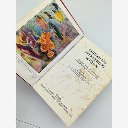 Children's Everything Within by A C Marshall (Hardcover, 1939) Vintage Knowledge by A C Marshall — photo 4